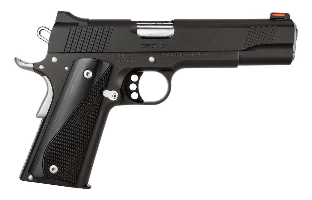 Handguns Kimber America Custom LW 9MMLUGER KMB CUST LW NGHT 1911 9MM 9RD